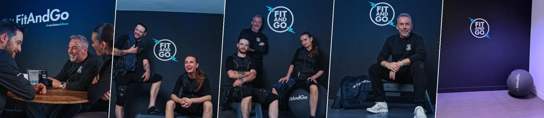 Séances d'entraînement EMS et coaching personnel dans les studios Fit And Go